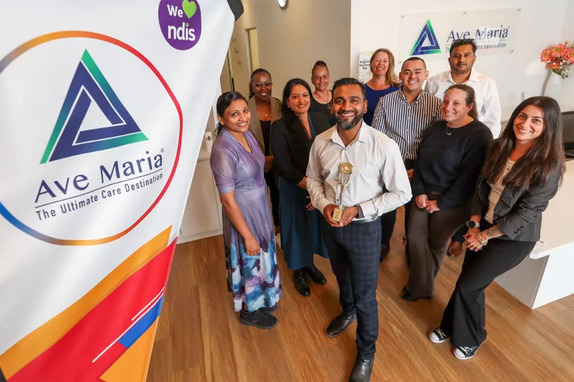 Award group photo
